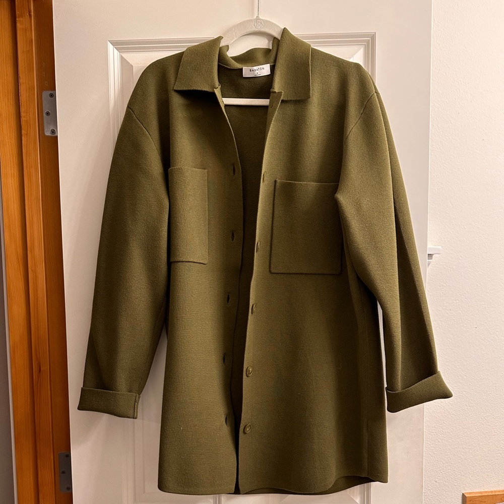 Babaton society sweater - moss green